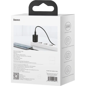 Ładowarka sieciowa Baseus Super Si Quick Charger 1C 25W (czarna)
