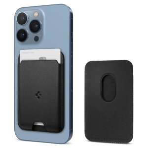 Kup Spigen MagSafe Kartenetui Valentinus Universal Magnetic Card Holder Schwarz - SPN2063BLK - {ean13} - Sklep Home Screen