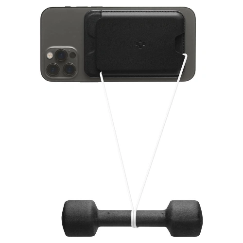 Kup Etui na karty MagSafe Spigen Valentinus Universal Magnetic Držák na karty Černý - SPN2063BLK - {ean13} - Sklep Home Screen
