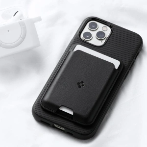 Kup Etui na karty MagSafe Spigen Valentinus Universal Magnetic Card Holder Black - SPN2063BLK - {ean13} - Sklep Home Screen