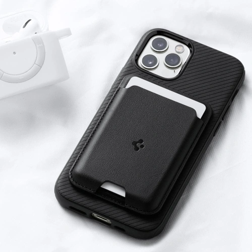 Kup Etui na karty MagSafe Spigen Valentinus Universal Magnetic Držák na karty Černý - SPN2063BLK - {ean13} - Sklep Home Screen