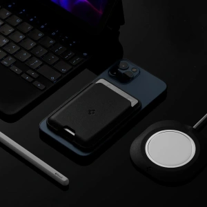 Kup Etui na karty MagSafe Spigen Valentinus Universal Magnetic Card Holder Black - SPN2063BLK - {ean13} - Sklep Home Screen