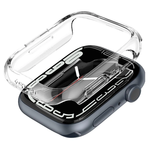 Kup Etui Spigen Thin Fit Apple Watch 7/8 (45mm) Crystal Clear - SPN2064CLR - {ean13} - Sklep Home Screen
