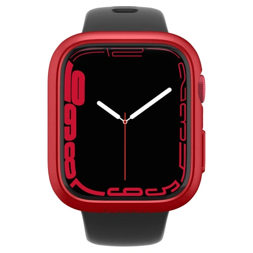 Kup Etui Spigen Thin Fit Apple Watch 7/8 (45mm) Metallic Red - SPN2065RED - {ean13} - Sklep Home Screen