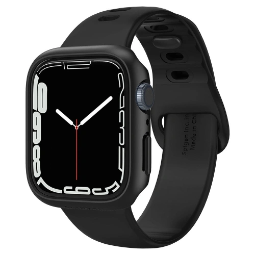 Kup Etui Spigen Thin Fit Apple Watch 7/8 (45mm) Negru - SPN2066BLK - {ean13} - Sklep Home Screen