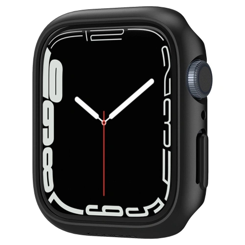 Kup Etui Spigen Thin Fit Apple Watch 7/8 (45mm) Black - SPN2066BLK - {ean13} - Sklep Home Screen