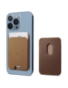 Spigen Valentinus Magsafe Universal Magnetic Card Holder Brown