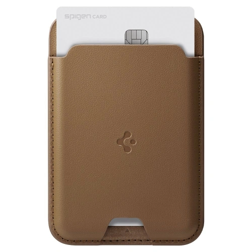 Kup Etui na karty Spigen Valentinus Magsafe Universal Magnetic Držák na karty Hnědý - SPN2067BROWN - {ean13} - Sklep Home Screen
