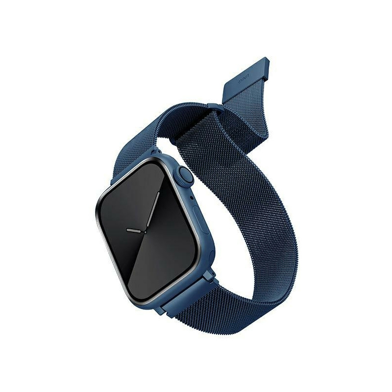 UNIQ strap Dante Apple Watch Series 4/5/6/7/SE 38/40/41mm Stainless Steel cobalt blue