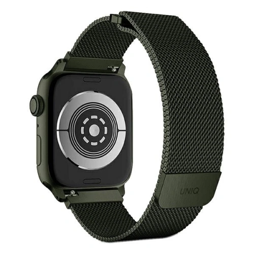 Kup Pasek UNIQ Dante Apple Watch Series 4/5/6/7/SE/8/9/10 40/41/42mm Stainless Steel zielony/green - UNIQ560GRN - {ean13} - Sklep Home Screen