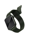 Pasek UNIQ Dante Apple Watch Series 4/5/6/7/SE 42/44/45mm Rozsdamentes acél zöld/zöld