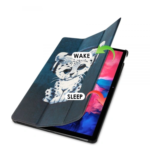 Kup Etui Tech-Protect Smartcase Lenovo Tab P11 / P11+ Plus 11.0 Smutná kočka - THP832BLK - {ean13} - Sklep Home Screen