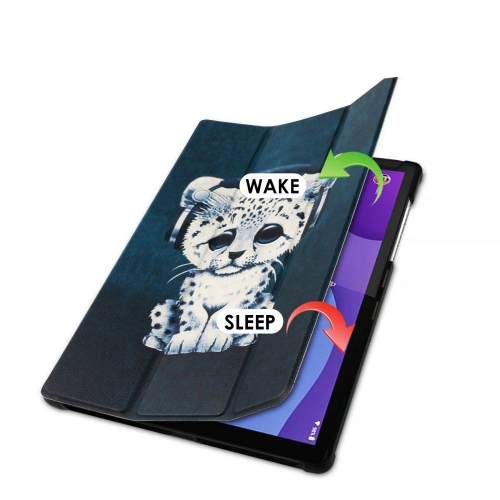Buy Tech-Protect Smartcase Lenovo Tab M10 10.1 2nd Gen Sad Cat - THP833BLK - {ean13} - Home Screen Store Europe