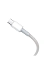 Kup USB-C zu USB-C Kabel Baseus Hochdichte geflochten, 100W, 2m (weiß) - BSU3041WHT - {ean13} - Sklep Home Screen