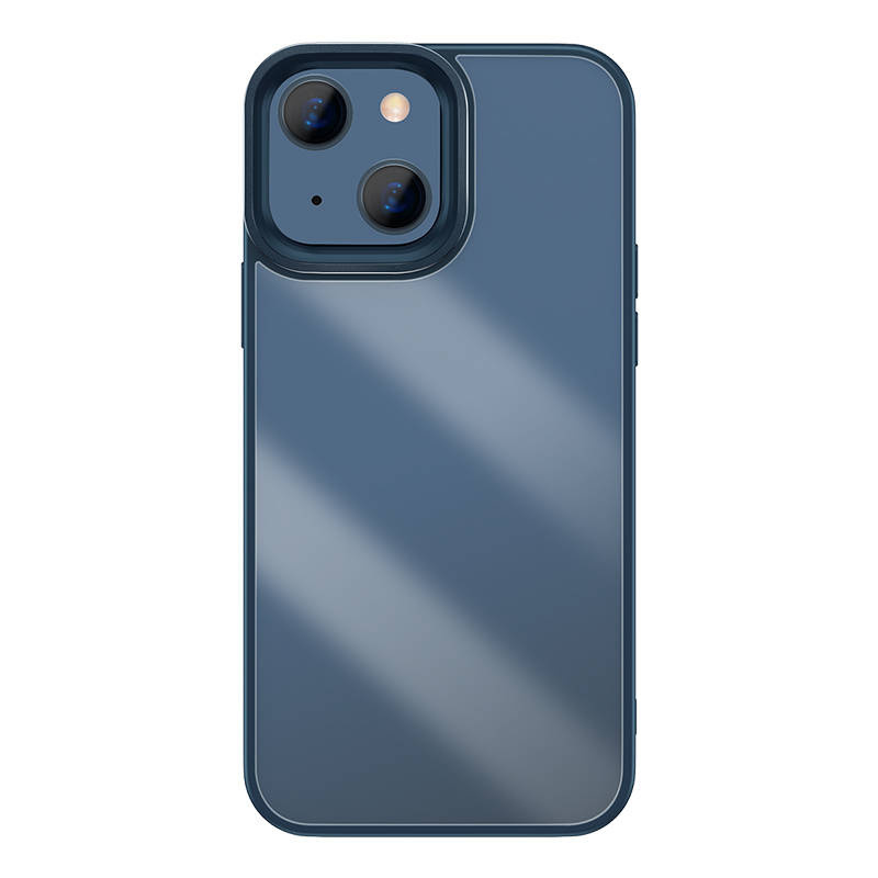 Etui Baseus Crystal Apple iPhone 13 (niebieskie)