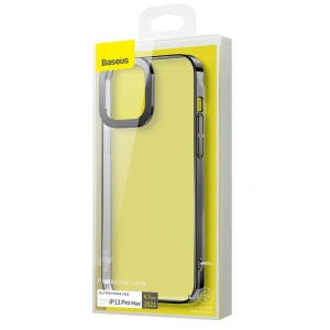Case Baseus Glitter Apple iPhone 13 Pro Max (schwarz)