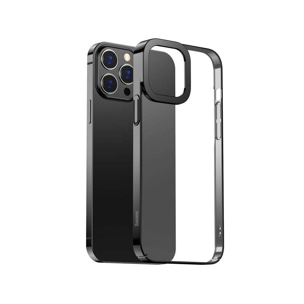 Etui Baseus Glitter Apple iPhone 13 Pro (czarne)