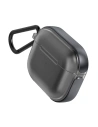 Etui X-Doria Raptic Air Apple AirPods 3 s karabinkem (Černá)