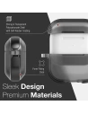 Buy Raptic Air Case Apple AirPods 3 with Soft Rubber Texture and Removable Carabiner - Black - XDR155BLK - {ean13} - Home Screen Store Europe