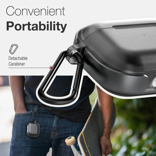 Kup Case X-Doria Raptic Air Apple AirPods 3 mit Karabiner (Schwarz) - XDR155BLK - {ean13} - Sklep Home Screen