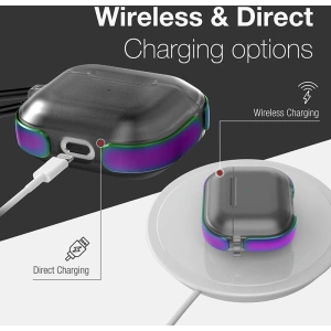 Case X-Doria Raptic Air Apple AirPods 3 mit Karabiner (Iridescent)