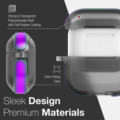 Kup Etui X-Doria Raptic Air Apple AirPods 3 z karabińczykiem (Iridescent) - XDR156IRI - {ean13} - Sklep Home Screen
