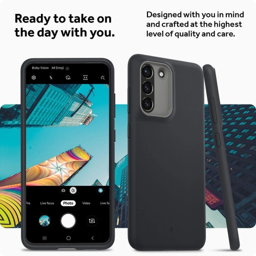Kup Case Caseology Nano Pop Samsung Galaxy S21 FE Schwarzer Sesam - CSL039BLK - {ean13} - Sklep Home Screen