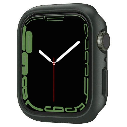Kup Etui Spigen Thin Fit Apple Watch 4/5/6/7/8/9/SE 44/45mm Vojenská zelená - SPN2074GRN - {ean13} - Sklep Home Screen