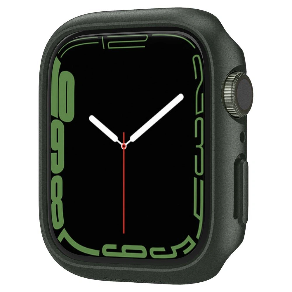 Case Spigen Thin Fit Apple Watch 7 45mm Military Green