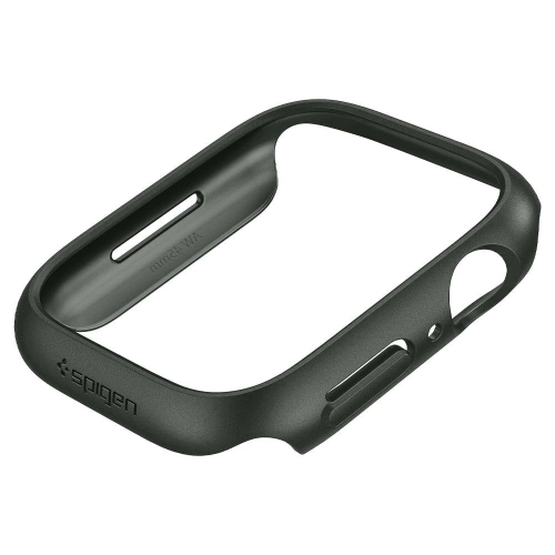 Kup Etui Spigen Thin Fit Apple Watch 4/5/6/7/8/9/SE 44/45mm Vojenská zelená - SPN2074GRN - {ean13} - Sklep Home Screen