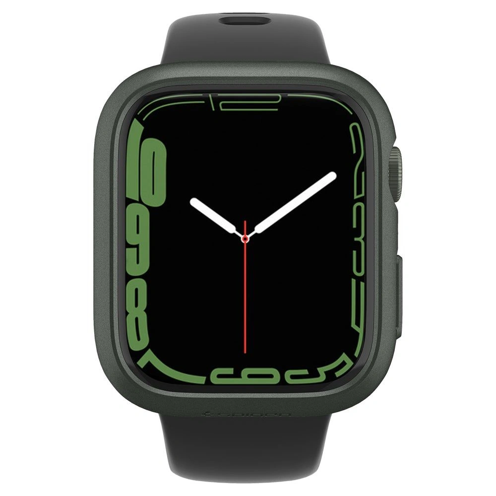 Case Spigen Thin Fit Apple Watch 7 45mm Military Green