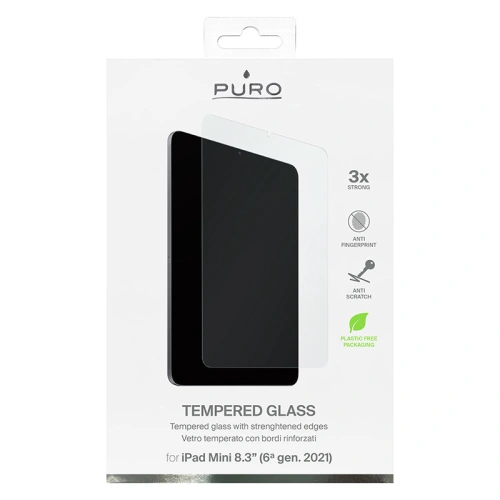 Kup Sticlă securizată PURO pentru ecranul Apple iPad mini 2021 (generatia a 6-a) / iPad mini 8.3" 2024 7gen - PUR530 - {ean13} - Sklep Home Screen