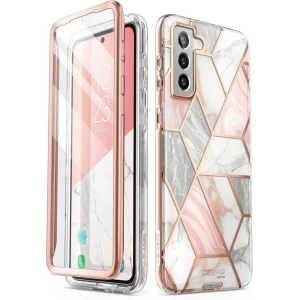 Kup Etui Supcase Cosmo Samsung Galaxy S21 FE Marmură - SPC226MRB - {ean13} - Sklep Home Screen