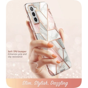 Kup Etui Supcase Cosmo Samsung Galaxy S21 FE Marble - SPC226MRB - {ean13} - Sklep Home Screen