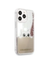 Kup Etui Karl Lagerfeld KLHCP13LPABGNU Apple iPhone 13 Pro różowy/pink hardcase PEEK A BOO Liquid Glitter - KLD785PNK - {ean13} - Sklep Home Screen