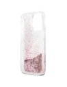 Kup Etui Karl Lagerfeld KLHCP13LPABGNU Apple iPhone 13 Pro różowy/pink hardcase PEEK A BOO Liquid Glitter - KLD785PNK - {ean13} - Sklep Home Screen