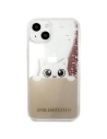 Kup Etui Karl Lagerfeld KLHCP13MPABGNU Apple iPhone 13 rózsaszín/pink hardcase PEEK A BOO Liquid Glitter - KLD786PNK - {ean13} - Sklep Home Screen