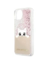 Kup Etui Karl Lagerfeld KLHCP13MPABGNU Apple iPhone 13 różowy/pink hardcase PEEK A BOO Liquid Glitter - KLD786PNK - {ean13} - Sklep Home Screen