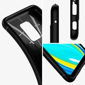 Kup Etui Spigen Rugged Armor Redmi Note 9S/9 Pro/9 Pro Max Matte Black - SPN2075BLK - {ean13} - Sklep Home Screen