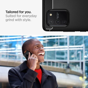 Kup Etui Spigen Rugged Armor Redmi Note 9S/9 Pro/9 Pro Max Matte Black - SPN2075BLK - {ean13} - Sklep Home Screen