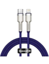 USB-C zu Lightning Kabel Baseus Cafule, PD, 20W, 1m (lila)