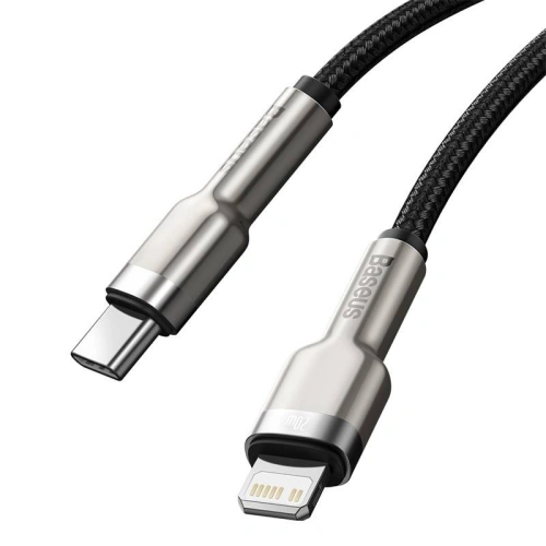 Kup USB-C zu Lightning Kabel Baseus Cafule, PD, 20W, 0,25m (schwarz) - BSU3049BLK - {ean13} - Sklep Home Screen