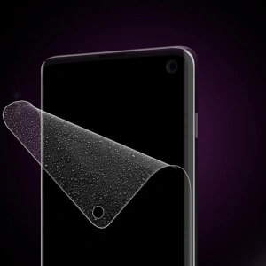 Folia Samsung Galaxy S10 - Spigen Neo Flex HD - Domovská obrazovka