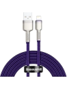 USB-Kabel zu Lightning Baseus Cafule, 2.4A, 2m (lila)