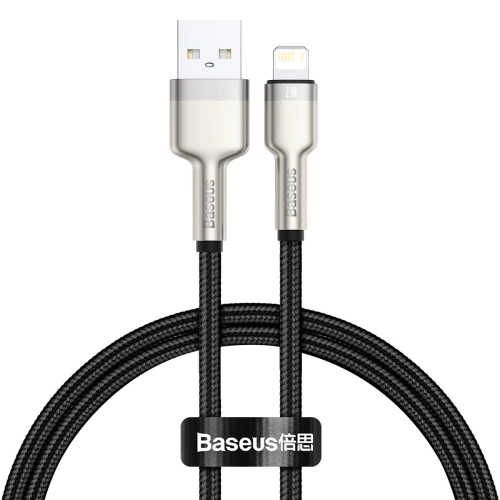 Kup USB-Kabel zu Lightning Baseus Cafule, 2.4A, 0,25m (schwarz) - BSU3056BLK - {ean13} - Sklep Home Screen