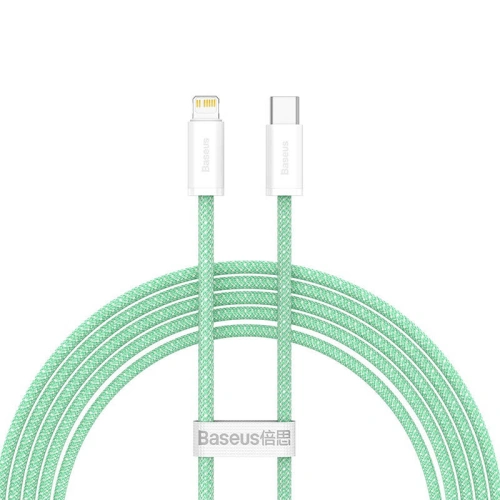 Kup USB-C zu Lightning Kabel Baseus Dynamic Series, 20W, 2m (grün) - BSU3058GRN - {ean13} - Sklep Home Screen