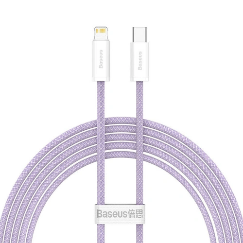 Kup USB-C zu Lightning Kabel Baseus Dynamic Series, 20W, 2m (lila) - BSU3060PRP - {ean13} - Sklep Home Screen