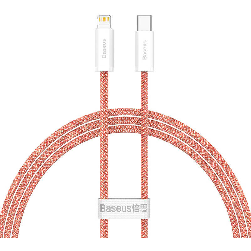 Kabel USB-C do Lightning Baseus Dynamic Series, 20W, 1m (pomarańczowy)