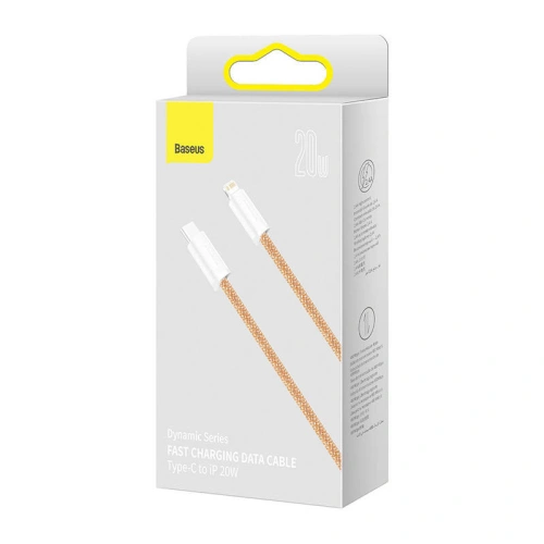 Kup Kabel USB-C do Lightning Baseus Dynamic Series, 20W, 1m (pomarańczowy) - BSU3064ORG - {ean13} - Sklep Home Screen