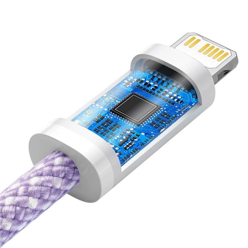 Kup Kabel USB-C do Lightning Baseus Dynamic Series, 20W, 1m (fialový) - BSU3065PRP - {ean13} - Sklep Home Screen